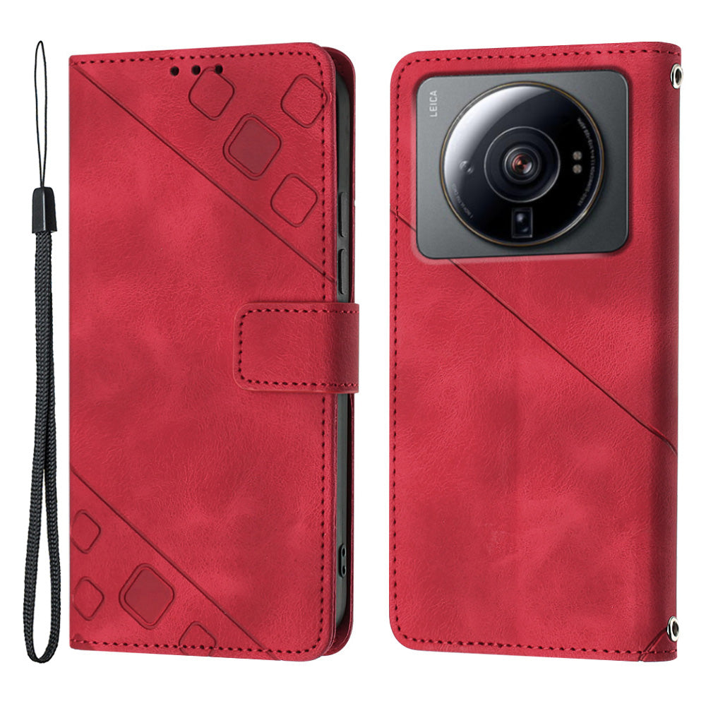 Phone Case For Xiaomi 12S Ultra 5G YB Imprinting Series-6 Skin-friendly Leather Phone Cover Stand Wallet Phone Case For Xiaomi 12S Ultra 5G YB Imprinting Series-6 Skin-friendly Leather Phone Cover Stand Wallet